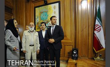 دیدار شهردار بلگراد با ریاست شورای شهر تهران 26