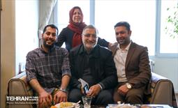 دیدار شهردار تهران باخانواده شهید  اکبرپورسرابی 22