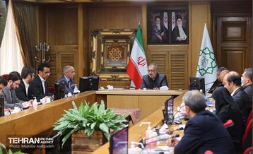 دیدار نماینده UNDP با شهردار تهران 12