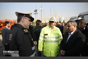 طرح زمستانه مشترک پلیس راهور و شهرداری تهران 35