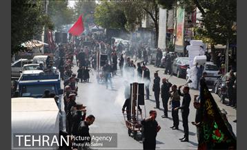 برگزاری مراسم سوگواری سالار شهیدان امام حسین (ع) در محلات منطقه 15 18