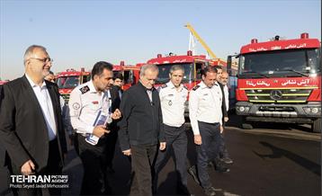 مراسم گرامیداشت روز آتش‌نشانی 21