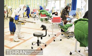 ضدعفونی بیمارستان های امام خمینی(ره) و طالقانی 6