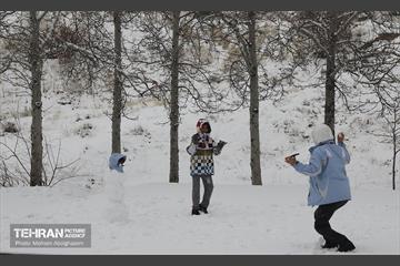 روز برفی تهران - 2 26