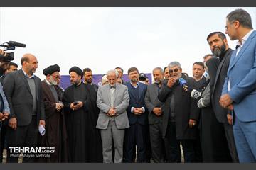 مراسم آغاز عملیات ساخت 11 هزار واحد مسکونی قرارگاه جهادی مسکن 32