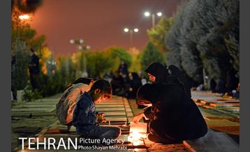 احیای شب بیست و یکم ماه رمضان در بهشت زهرا (س) 9