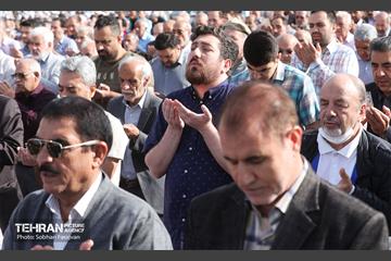 اقامه نماز عید فطر در محله بهرود 23