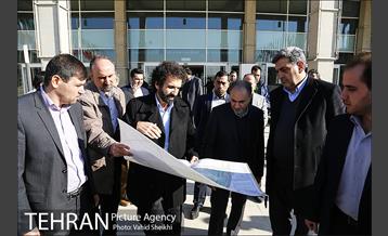 بازدید شهردار تهران از پروژه شهر آفتاب 14