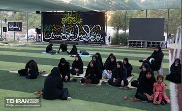 فعالیت های قرارگاه موکب زینبیه در کربلای معلی  19