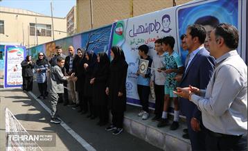 برگزاری فینال مسابقات جام «سهیل» به یاد شهدای دانش‌آموز در منطقه 4 8