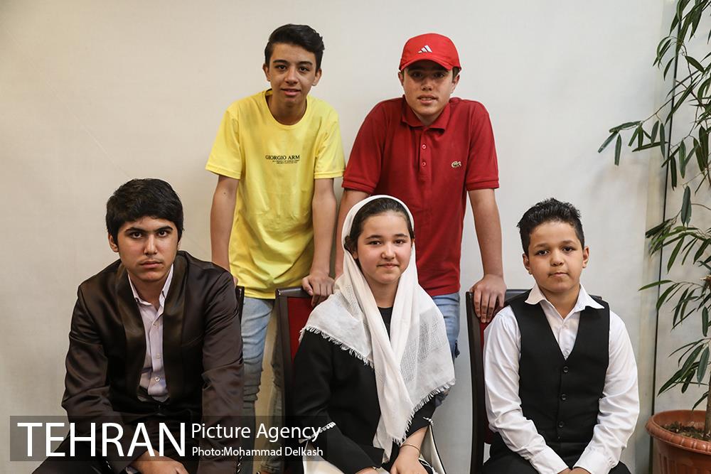 مراسم تقدیر از بازیگران نوجوان فیلم خورشید