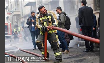 آتش سوزی در ساختمان برق حرارتی 2 18