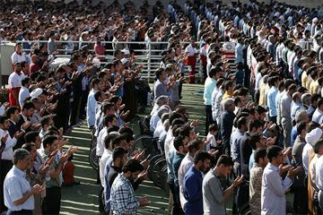 اقامه نماز عید سعید فطر در مصلی تهران 8