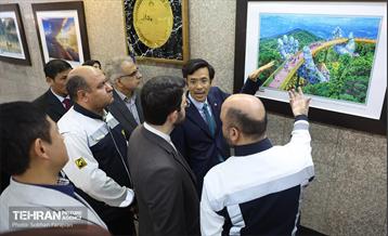 افتتاح نمایشگاه عکس ویتنام در ایستگاه مترو تجریش 6