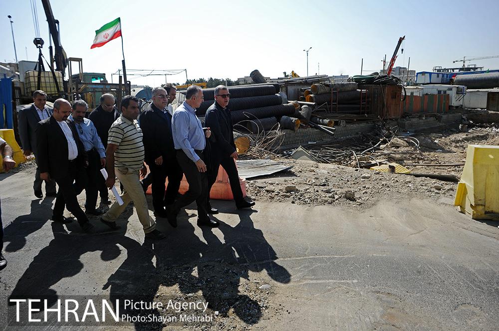 بازدید مهندس کاظمی از پروژه گیشا 4
