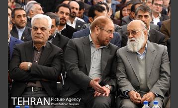 مراسم بهره برداری از پروژه زیر گذر جوادیه 11