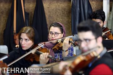 تمرین ارکستر فیلارمونیک ایران 25