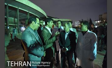 بازدید شهردار تهران و وزیر بهداشت از مراکز پزشکی و درمانی شهر 23