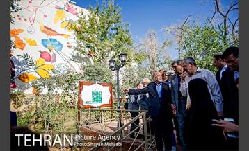 افتتاح پروژه های منطقه ۲ شهرداری تهران 39