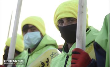 طرح زمستانه مشترک پلیس راهور و شهرداری تهران 8