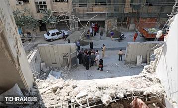 بازدید اصحاب رسانه از بازسازی ساختمان‌های آسیب‌دیده جنگ 12 روزه 35