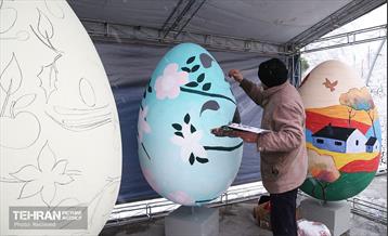 جشنواره تخم مرغ رنگی در بوستان ملت 32