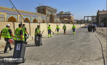 حضور نیروهای خادم الحسین(ع) در نجف اشرف 5