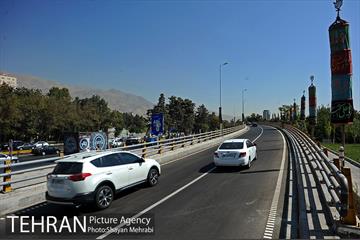 پل غیر همسطح بزرگراه شهید چمران (پل شهید نوروزی) 25