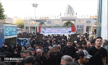 آیین پیاده‌روی جاماندگان اربعین حسینی در مناطق شهرداری تهران 24