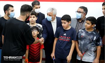 افتتاح مجموعه اسکواش، پدل و راکتبال برج میلاد تهران 34