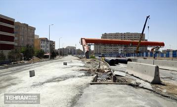 بازدید معاون فنی و عمرانی از پروژه‌های عمرانی منطقه ۵ 5