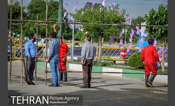 اقدامات شهرداری منطقه ۲۰ در نماز عید فطر حرم حضرت عبدالعظیم حسنی(ع) 11