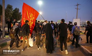 خدمات رسانی شهرداری منطقه 5 در پایانه مرزی مهران 6