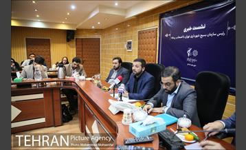 نشست خبری رییس سازمان بسیج شهرداری 8