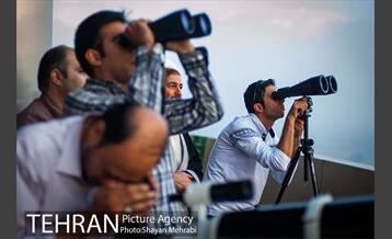 استهلال هلال ماه شوال از فراز برج میلاد تهران 25