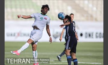 دیدار دو تیم عراق و ژاپن