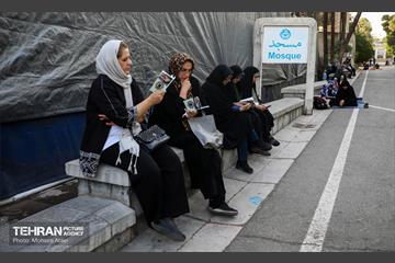 مراسم دعای عرفه دانشگاه تهران 3