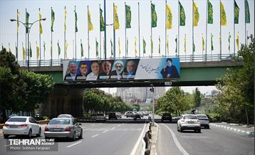 نصب تبلیغات نامزدهای چهاردهمین دوره انتخابات ریاست جمهوری در پایتخت 64