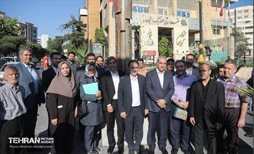 رونمایی از المان یادبود شهدای جنگ 12 روزه میدان قدس 10