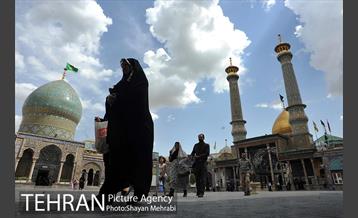 جزء خوانی قرآن کریم در حرم عبدالعظیم حسنی(ع) 46