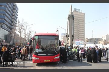 خدمات شهرداری تهران در پایان راهپیمایی ۲۲ بهمن - ۲ 21