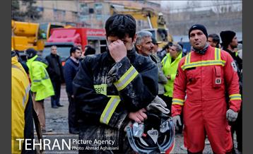 سومین روز عملیات امداد ونجات حادثه پلاسکو -2 18