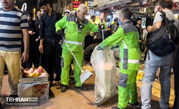 خدمات رسانی شهرداری تهران در شهر نجف 14