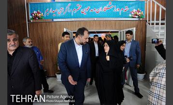 افتتاح پروژه های سازمان بهشت زهرا(س) با حضور شهردار تهران 6