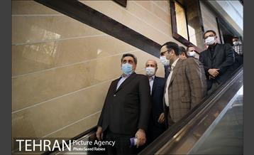 بازدید شهردار تهران از ایستگاه مترو برج میلاد 4