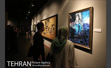 نمایشگاه آثار ناصر اویسی در موزه هنرهای معاصر تهران‎ 7