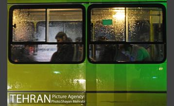 بارش شدید باران و تگرگ در تهران 7