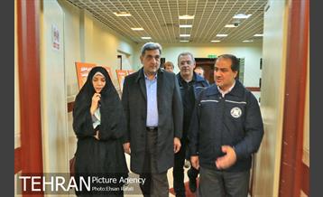 بازدید وزیر کشور از ستاد بحران شهر تهران 1