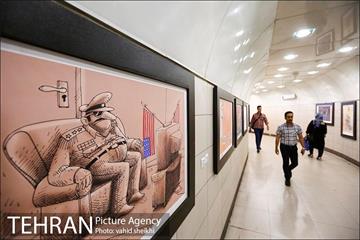 نمایشگاه عکس روز قدس در مترو تهران 17