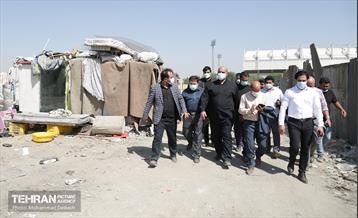 بازدید معاون فرهنگی شهردار تهران از منطقه خلازیر 11